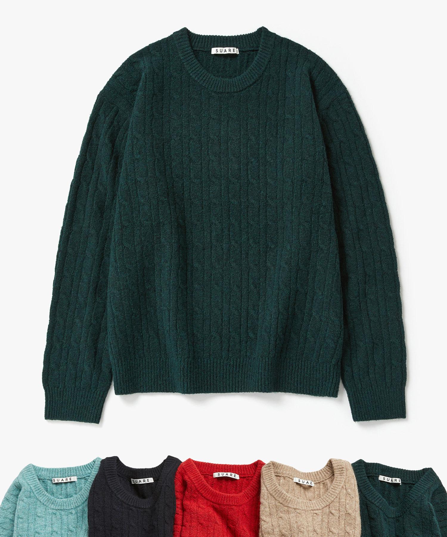 Suare Airwool Cable Knit - 5 Colors 5 Color/M