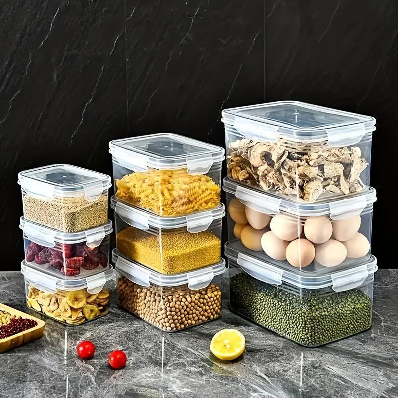 Food Grade Plastic Refrigerator Organizer with Drain Basket for Fresh-Keeping