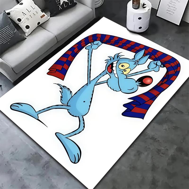 Lupo Alberto Carpet Rug for Living Room Bedroom Home Sofa Decoration,Kids play Nonslip Floor Mat