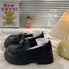 White Mary Jane Small Leather Shoes Women's Autumn British Style Platform Japanese Jk Shoes Cute Versatile Round Head Student Single Shoes