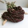 Summer New Linen Plaid Scarf Japanese style Fashion Shawl Beach Holiday Decoration Linen Scarves