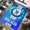 Tappeto Tappetino con Logo Chelsea FC per Soggiorno Camera da Letto Casa Decorazione Divano, Tappetino Antiscivolo per Giochi Bambini