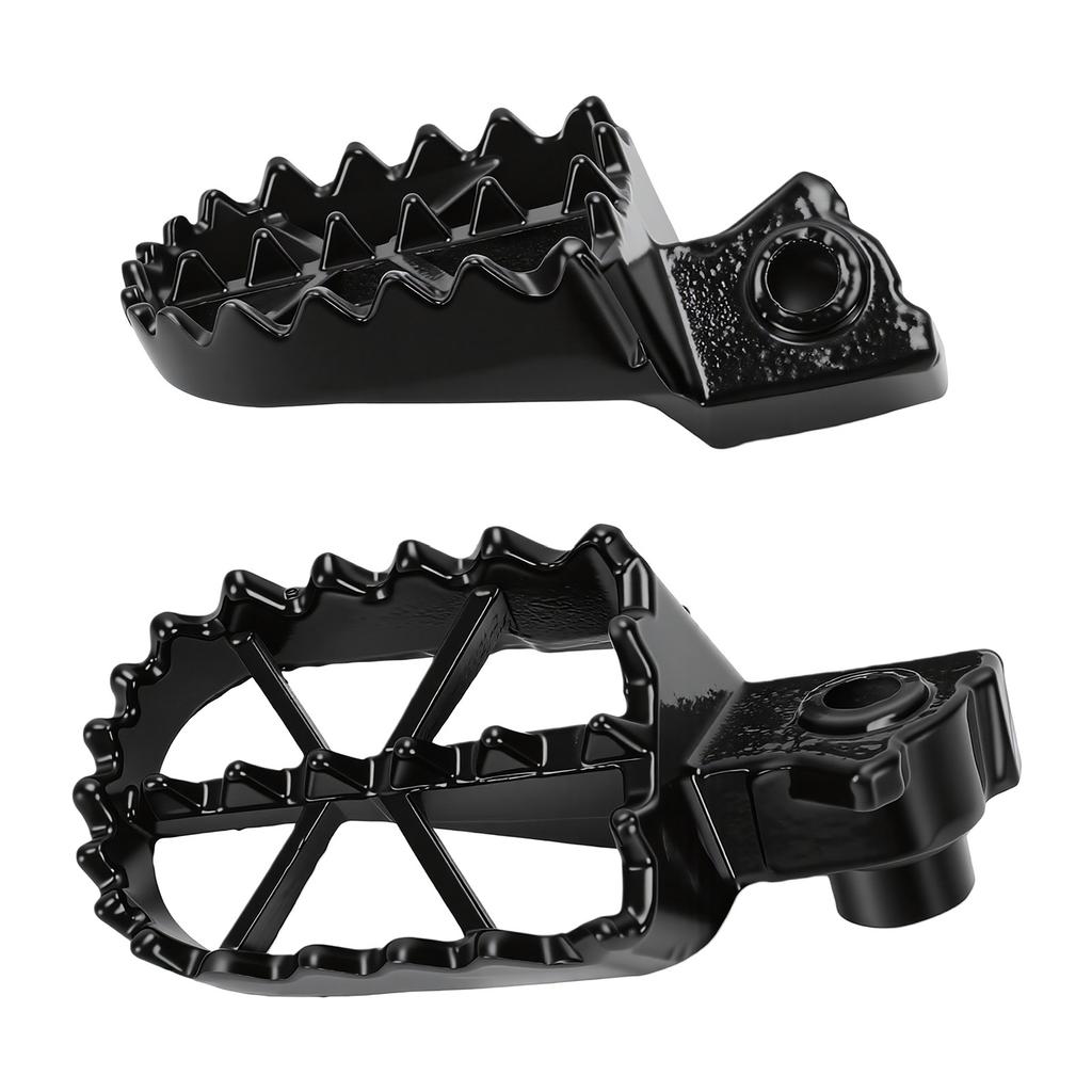 2pcs Dirt Bike Foot Pegs For 47 49ml Dirt Bikes Iron Black Anti Slip Motorcycle Foot Rest