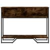 Vidaxl Stolik Konsolowy, Przydymiony Dąb, 100X35X74,5 Cm
