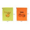 9Pcs 3 Color Reusable Food Storage Bags Bananas Lettuce Tomatoes 13.7x11inch Vegetable Fruit Keep Fresh Bags Aluminum Liner