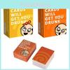 Hilarantes Cartas de Juego de Fiesta Tú Ríes Tú Bebes Para Familiares y Amigos Diversión