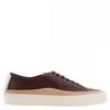Storm Leather Low Top Sneakers Dark Brown