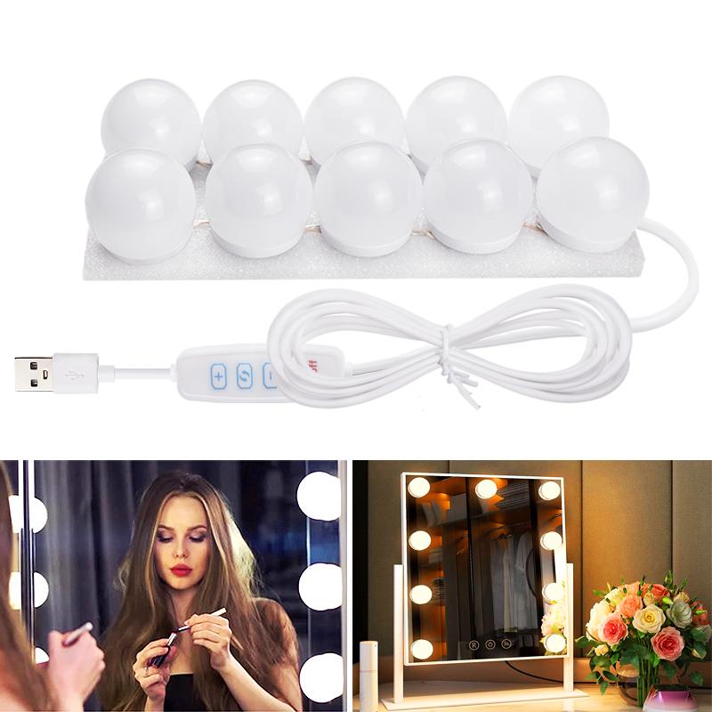 LED Makeup Light In Front Of The Mirror Without Punching Pasting Live Broadcast Studio Fill Light Dressing Table Mirror Light