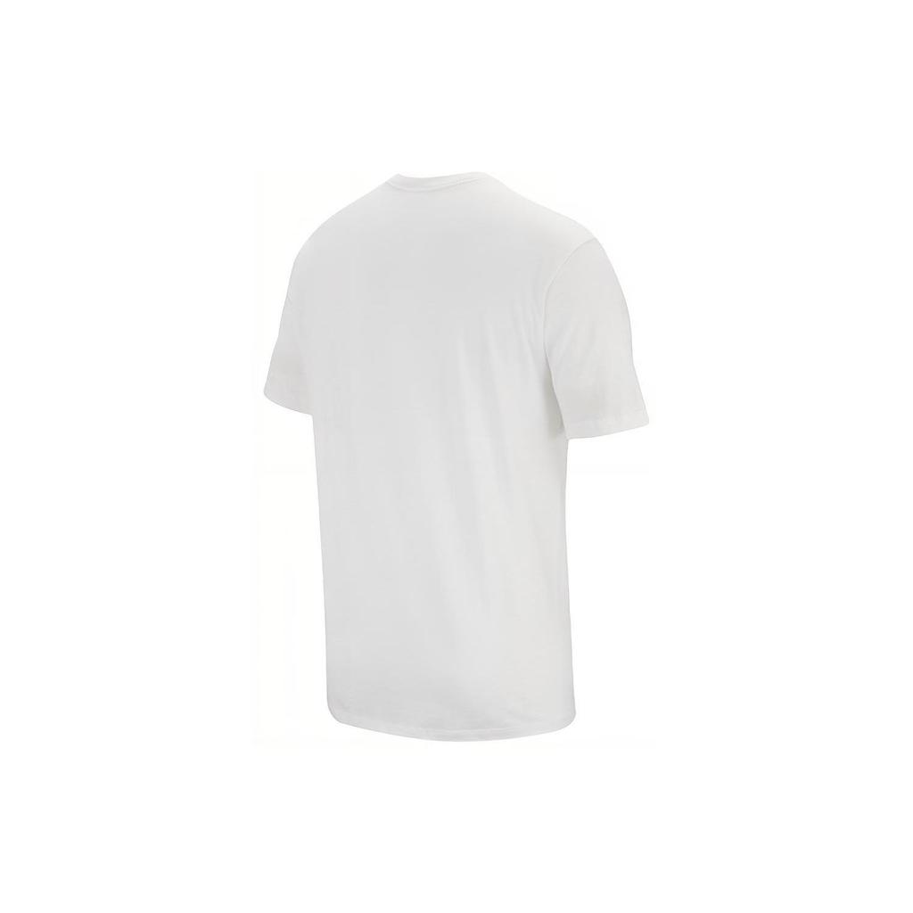 Nike Logo Cotton Short Sleeve T-Shirt Men Tops White AR4997-101