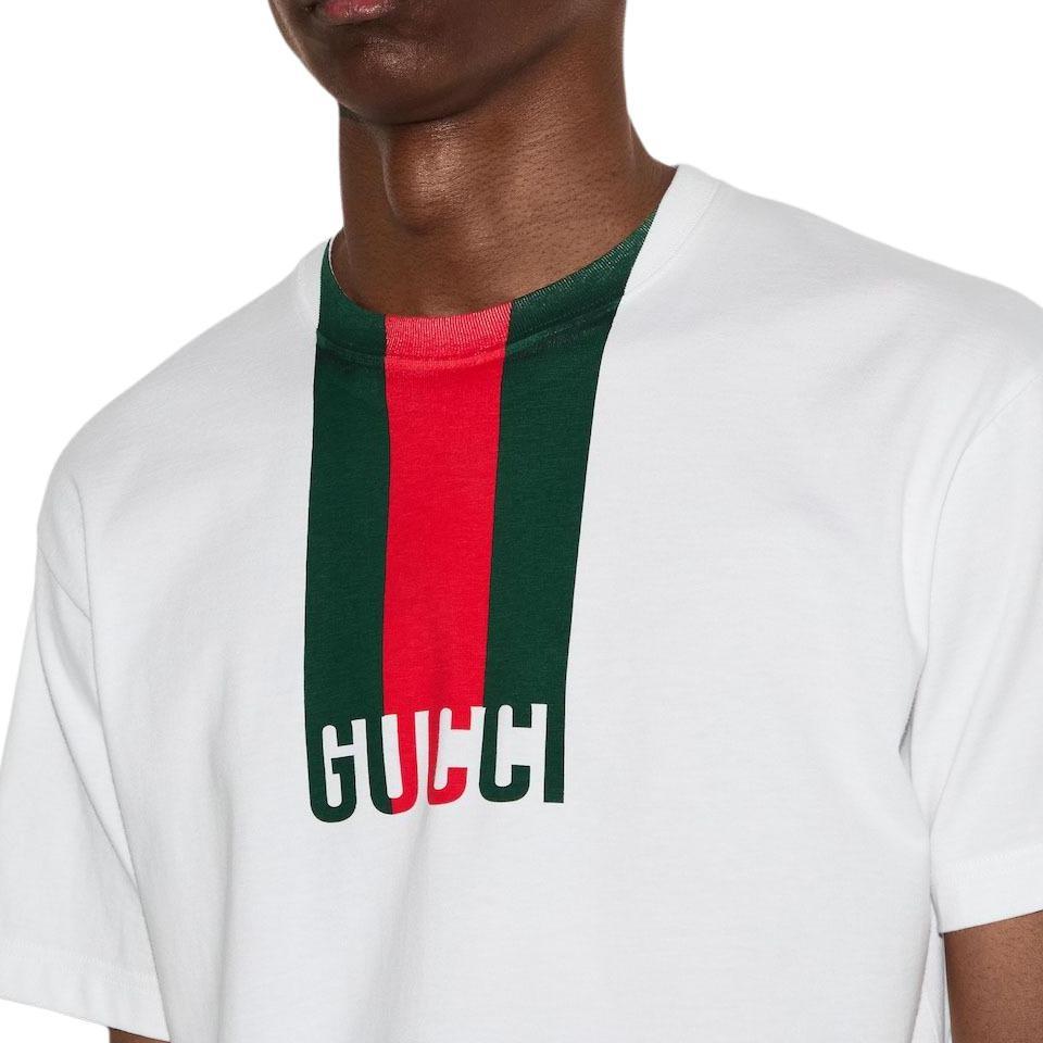 Gucci Printed Jersey T Shirt Men's 796395-XJG25-9692