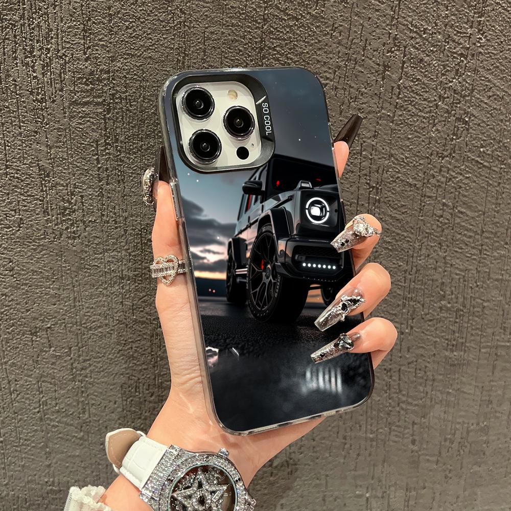 Super cool sports car phone case suitable for iPhone 16 15 14 13 12 11 Pro/ Max /Plus anti-fall and shock-proof high quality iPhone 12 ProMax