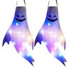AD23-Halloween Decorative Venue Layout Props, Ghost Fan LED Glow Ghost Pendant Pendant Hanging Decoration