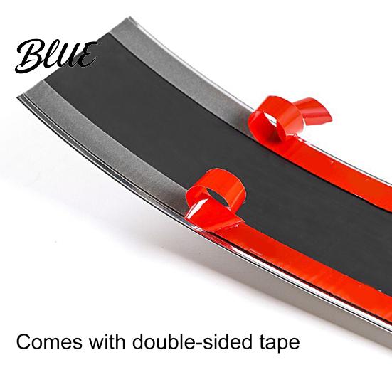Panel Trim Sticker Wear-resistant Carbon Fiber Texture Strong Sticky Non-slip Scratch-resistant Protective Strip