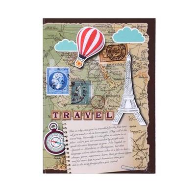 Travelogue Paper Based Hard Bound Travel Journal Diary Planner Pages  24 Motivational Quote Pages 240 Pages Gift for Travel Lovers