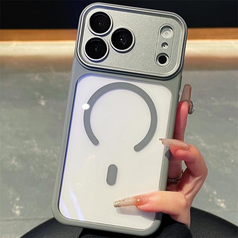 

Transparent Magnetic iPhone 17 Pro Max Case for Apple Models 12-17 15