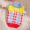 Cozy Striped Faux Mink Sweater for Small/Medium Dogs & Cats - Autumn/Winter Pet Apparel