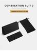 Unisex Genuine Leather Glasses Case - Lightweight, Durable Cowhide for Students