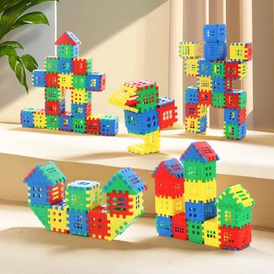 50pcs Large House Building Blocks Kindergarten Toys For Boys And Girls