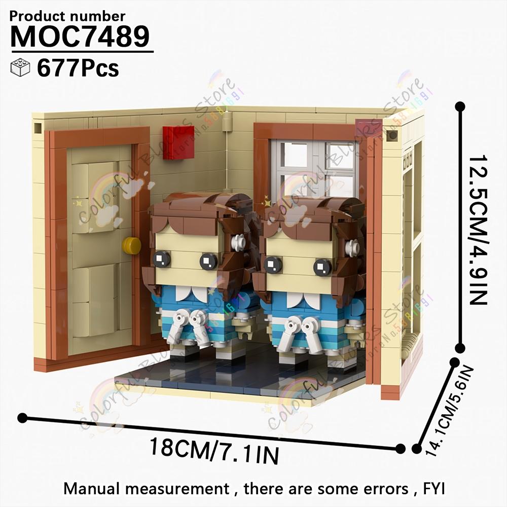 Horrorfilm Thriller Brickheadzed Twisty der Clown Billy Puppe Aliens Figuren Bausteine Modell Montage Ziegel Kinder Spielzeug Geschenk