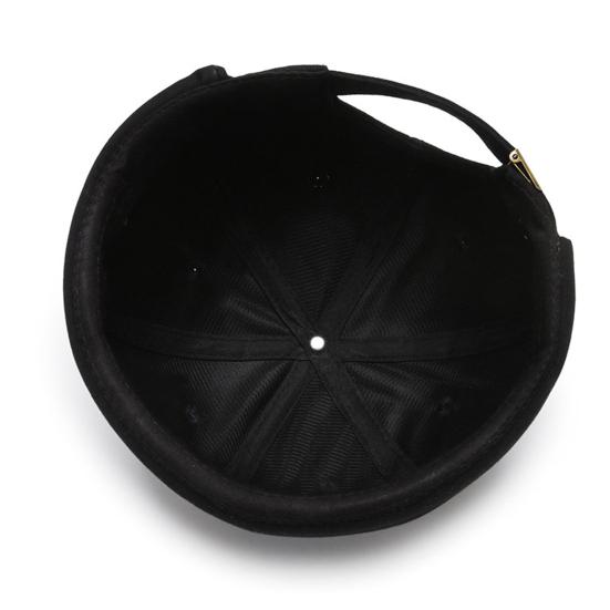 Women Men Beanie Hat Round Solid Color Adjustable No Brim Breathable Decorative Hip Hop Street Dancer Skullcap Headwear