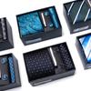 2025 Men's Six-Piece Silk Jacquard Tie Set with Custom Logo