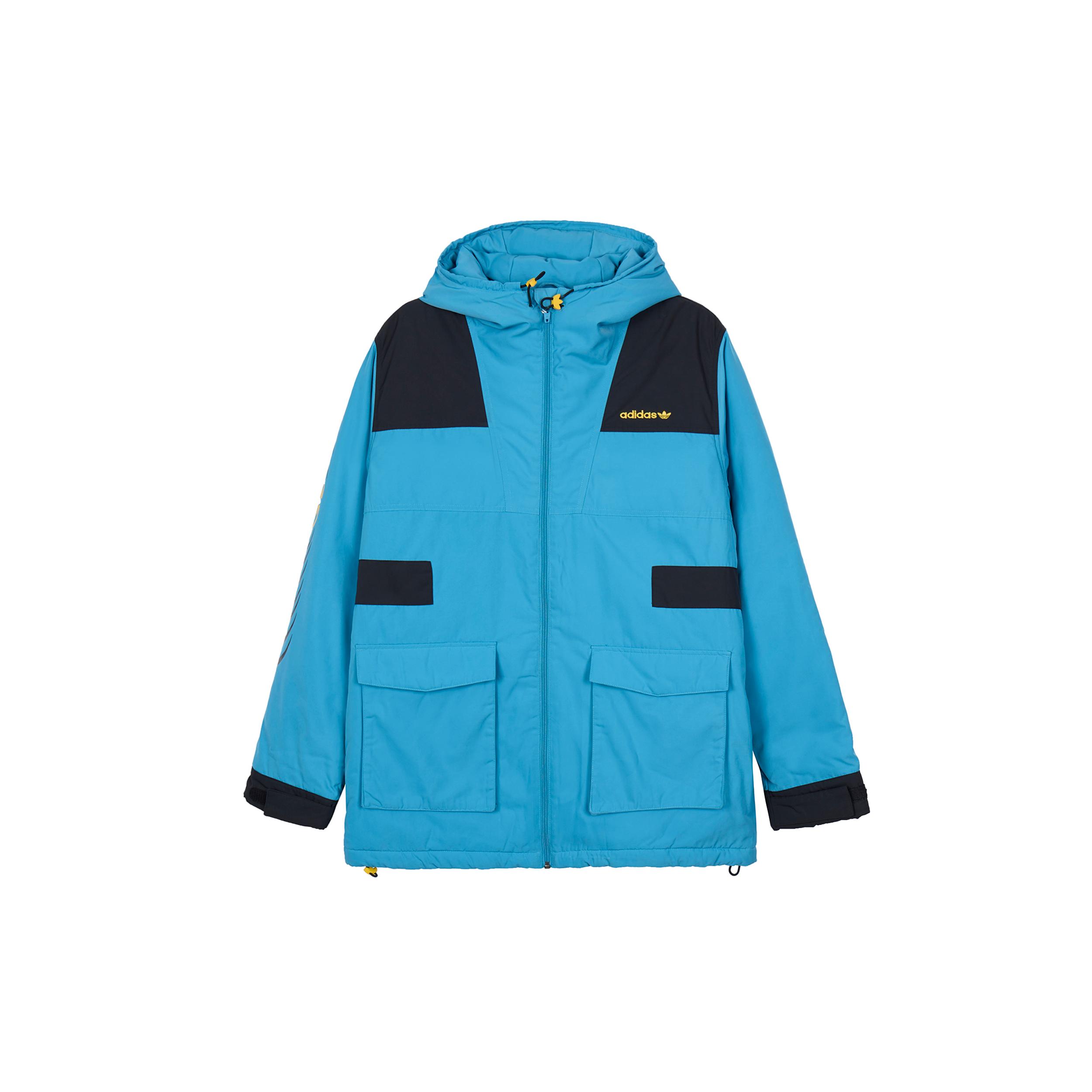 Мужская пуховая куртка Adidas Originals Синяя GJ6722 M