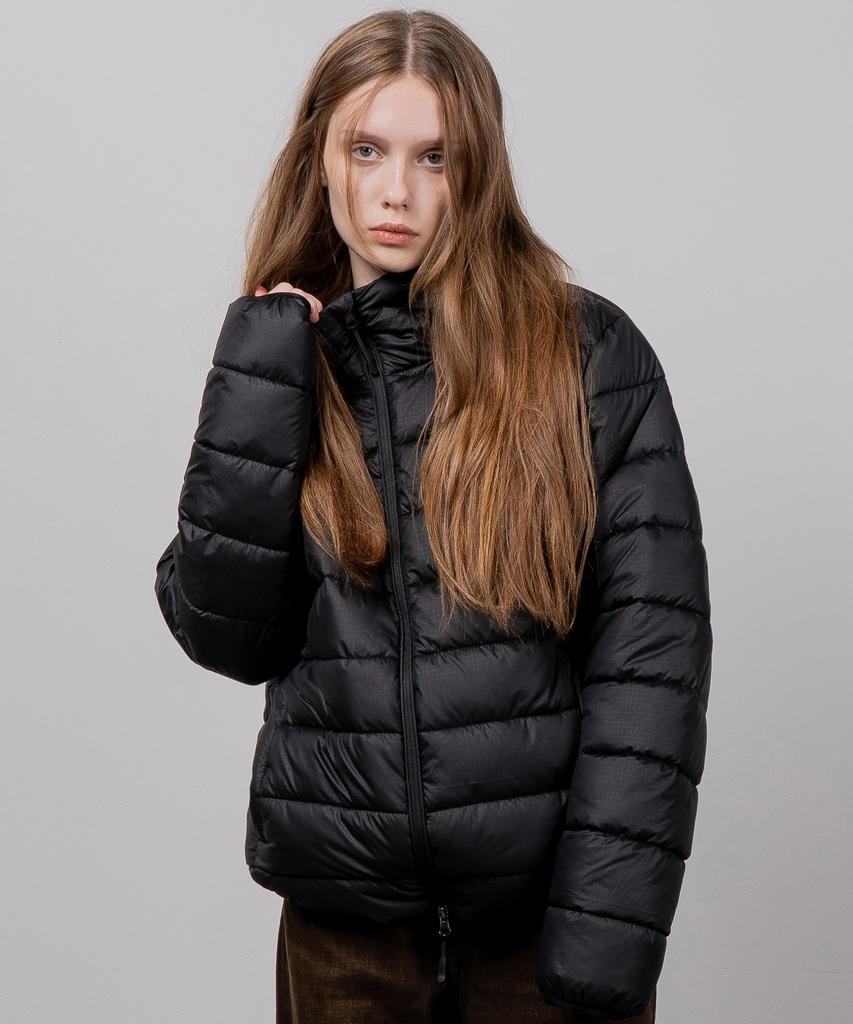 NUART STUDIO Solid Hooded Light Padded Jacket