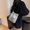 Stylish 2023 New Autumn Winter Small Fragrance Chain Bucket Bag For Women