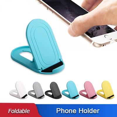 Kunststoff Faltbarer Desktop-Ständer Für Handy Tablet Universeller Tisch-Handyhalter Smartphone-Halterung Für Iphone Samsung Huawei