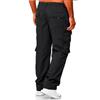 Men's Casual Multi-pocket Loose Straight-leg Cargo Trousers Fashion Casual Pants