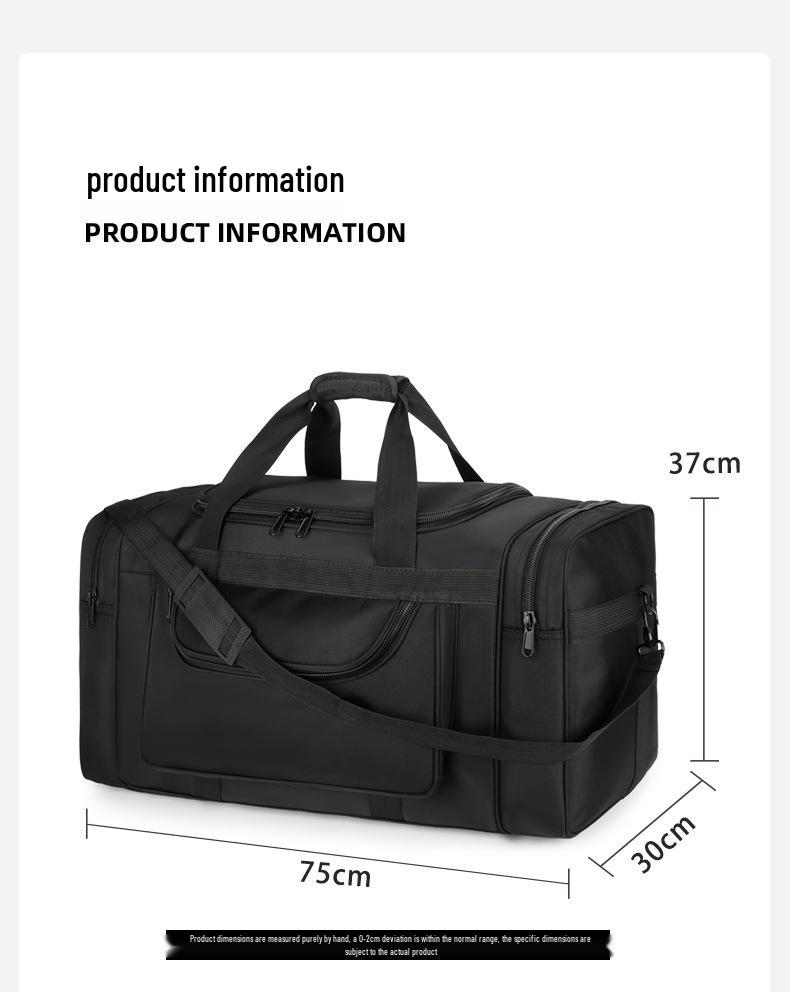 Men's Large Capacity Duffel Backpack – Travel, Work, Outdoor Use