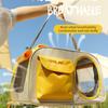 HOOPET Cat Bag Outdoor Portable Kitty Dog Backpack Capsule Cats Cage Breathable Portable Pet Bag Large Capacity Bag For Pets