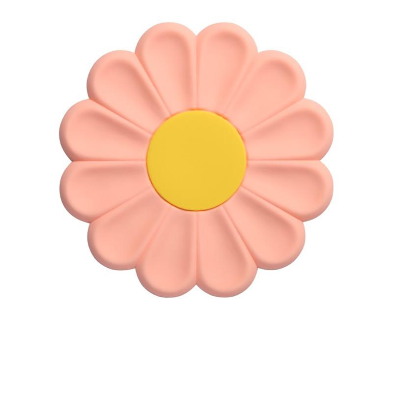 Daisy Silicone Coaster Thickened Non-slip Anti-scalding Heat Resistant Insulation Pad Pot Mat