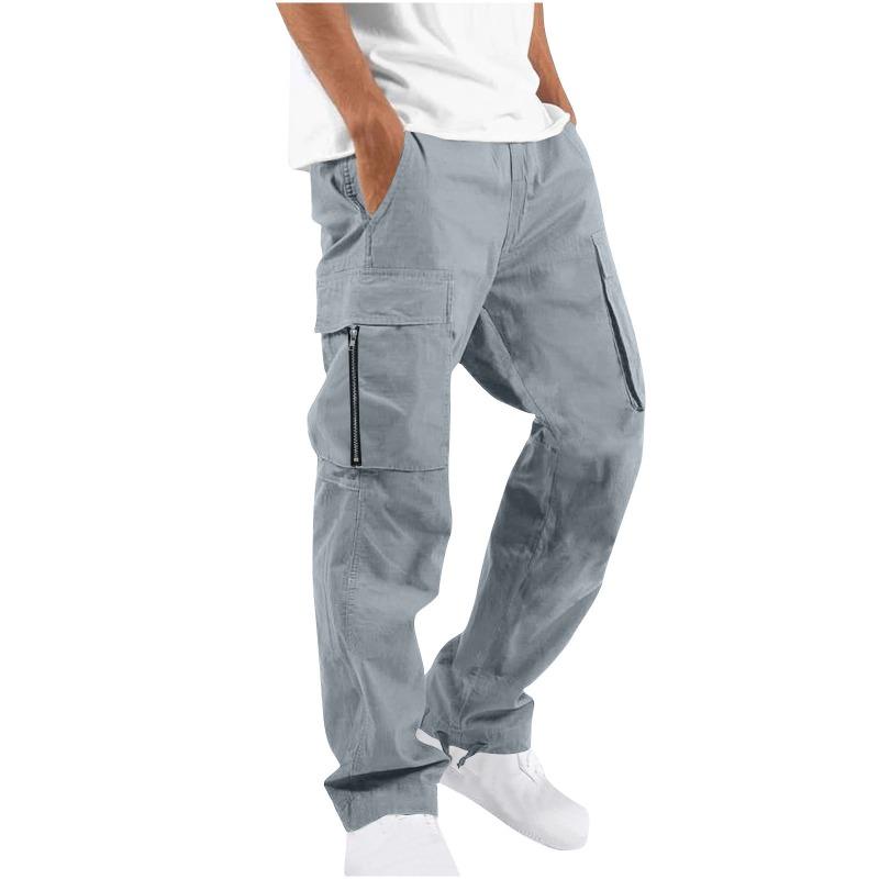 Men's Cargo Style Cargo Roll - Up Trousers