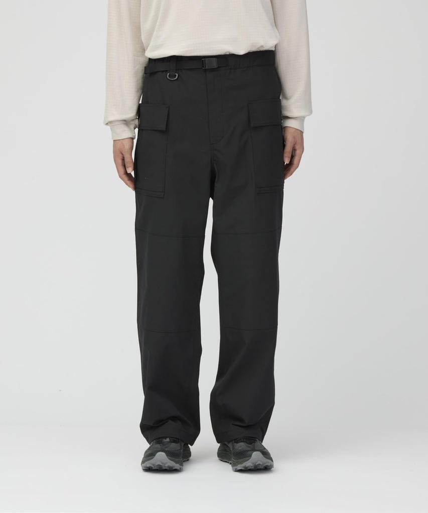 Snow Peak Hybrid TAKIBI Size L Pants, Flame-Retardant, Men's/Women's Pants, BLACK