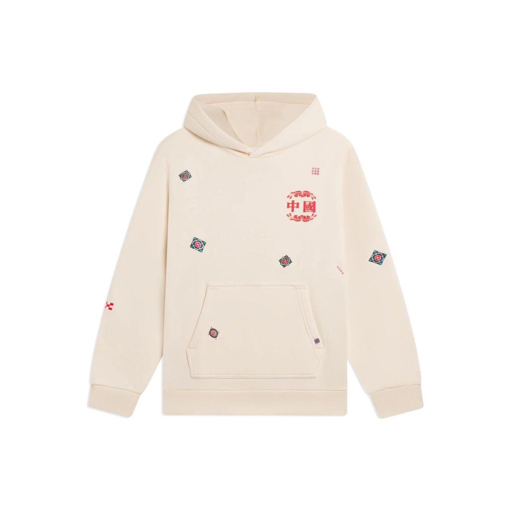 Li Ning Sports Trendy Collection Sweatshirt Unisex White AWDSF49-2