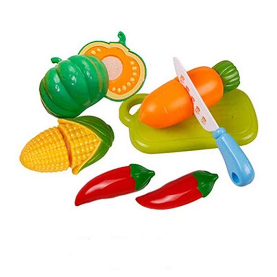 1Set Pretend Play Toy Hands-on Ability Resistant To Falling Plastic Cut Fruit Children Toy for Kids