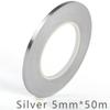 Golden Silvery Floor Edging - 1 Roll, 50m, Waterproof, Self-Adhesive, Glam Style, Shimmery Finish, for Home Decoration