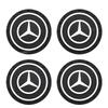 Car Coasters Water Cup Slots Non-Slip Mat Waterproof Water Cup Mat Drink Pad For AMG Mercedes Benz W204 W124 W201 W202 W212 W220