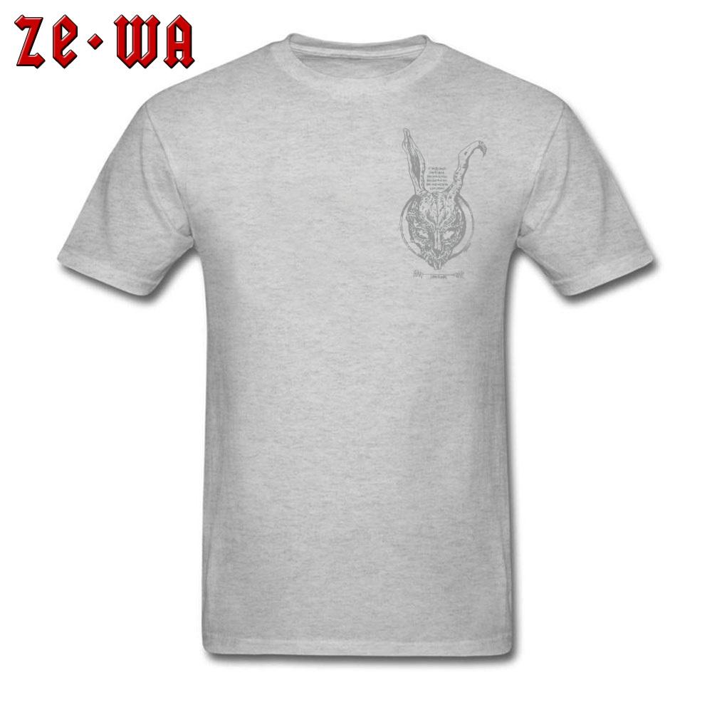 Tshirt Donnie Darko T Shirt Men Black Tshirt Suspicion Science Fiction Tops Tees Tony Vintage Cotton Streetwear Thriller Movie
