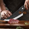 2 Pcs Kitchen Knife Set High Carbon Stainless Steel Forged Butcher Fish Beef Boning Knife Utensils for Kitchen Convenience