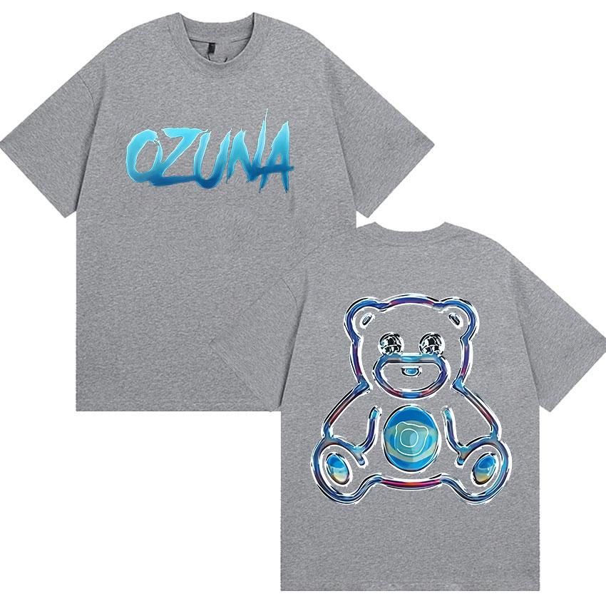 Rapper Ozuna Album 2025 Merch T Shirts Men's Women Fashion Retro O-Neck High Quality T-Shirt Casual 100% Cotton Oversized Tshirt