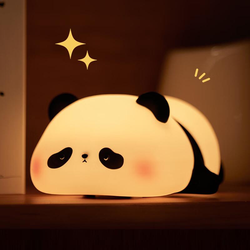 Panda Tap-Tap Silicone Night Light