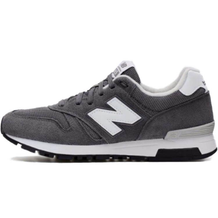 New Balance NB 565 Retro Durable Mid-Top Casual Urban Commuting Running Shoes Unisex Sneaker Dark-Gray ML565ES