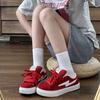College style retro niche red breadboard shoes women's ins tide 2025 autumn new versatile sports casual shoes