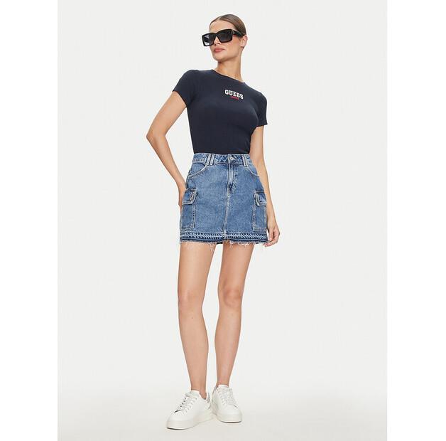 Юбка джинсовая Guess W4YD52 D5B65