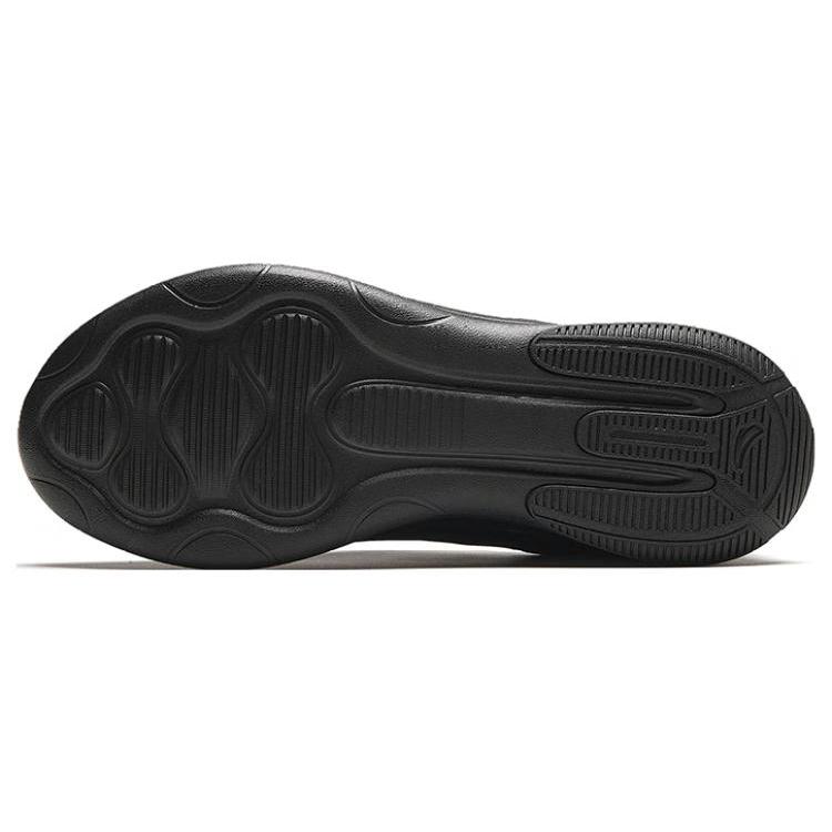 Anta Comfortable Cushioning Slip Resistant Low top Training Shoes Women's Black 122417718-9