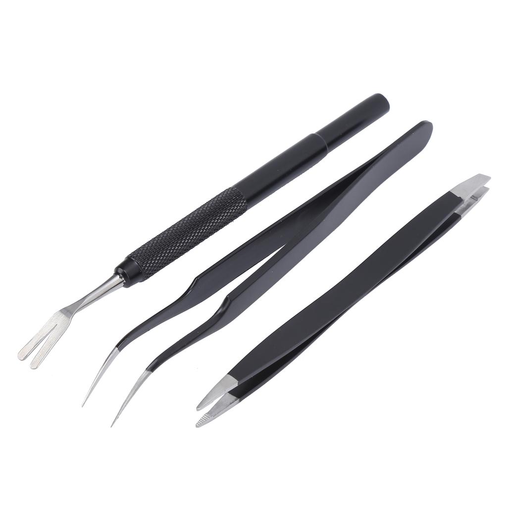 3pcs Tick Remover Tools Stainless Steel Tick Remover Kit for Pet Dog Cat and Human