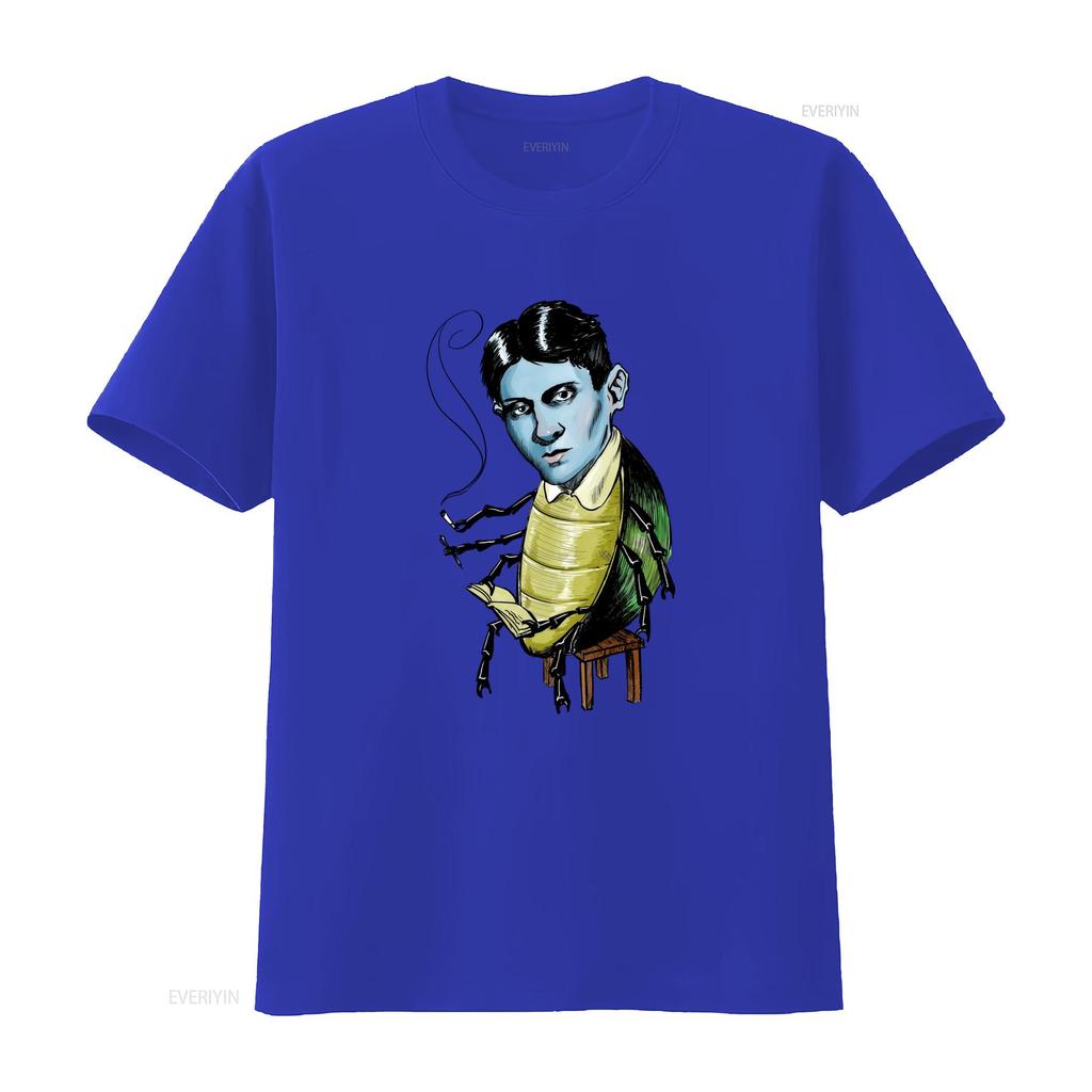 Franz Kafka Inspired T Shirt Unique Literary Design for Book Lovers High Quality Print on Comfortable Fabric vintage Washed