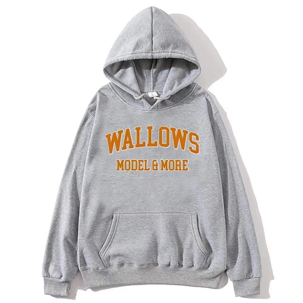 

Wallows Модель и другие толстовки Музыкальный альбом Толстовки Унисекс Пуловер с длинным рукавом Уличный стиль Женские_Мужские Свободные M